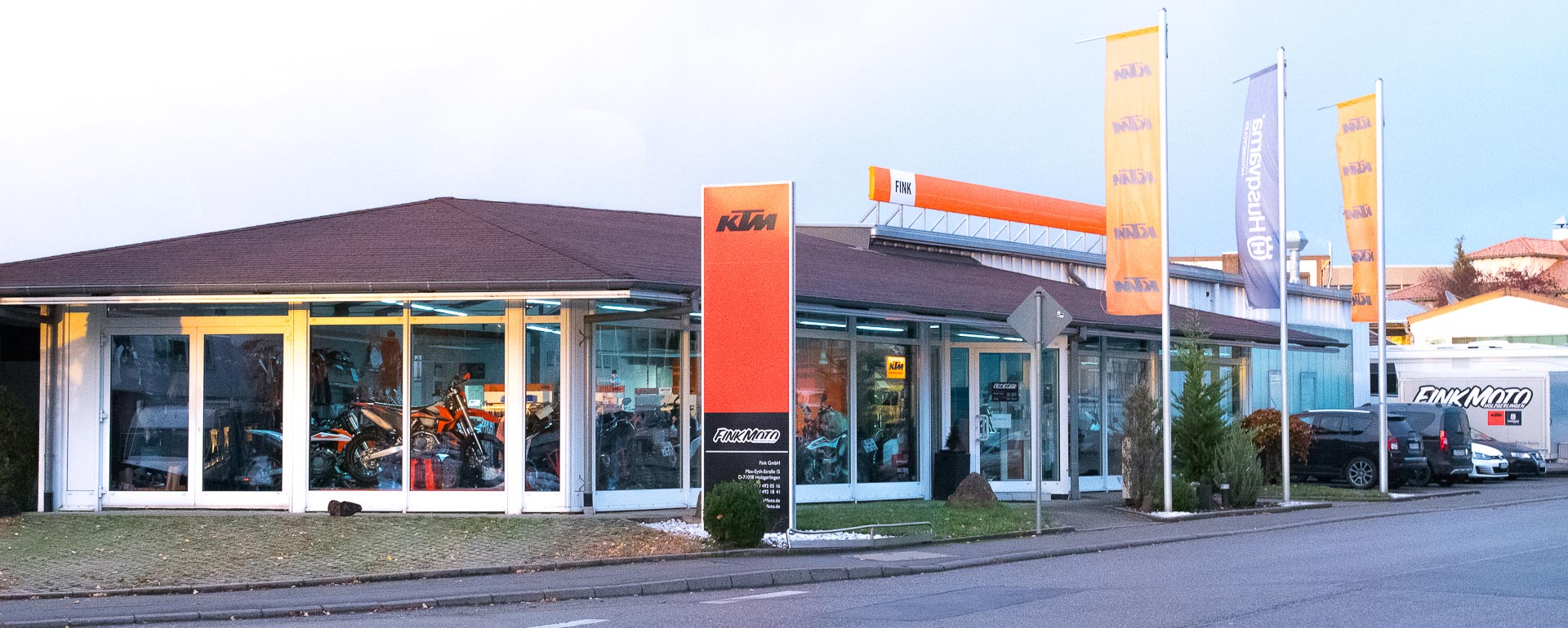 Finkmoto - KTM, Husqvarna und GasGas in Holzgerlingen bei Stuttgart Finkmoto - KTM, Husqvarna und GasGas in Holzgerlingen bei Stuttgart
